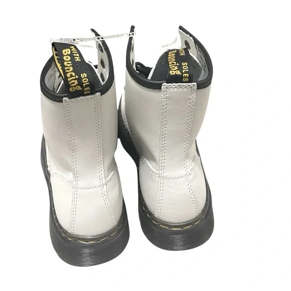 💚💚🌼NWOT DR.MARTENS WOMENS ZAVALA FLAT COMBAT CASUAL FALL WINTER BOOT - Picture 3 of 11